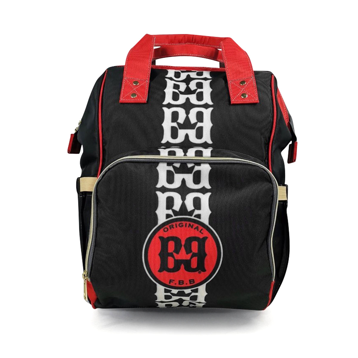 Black Bricks Multi-function Backpack