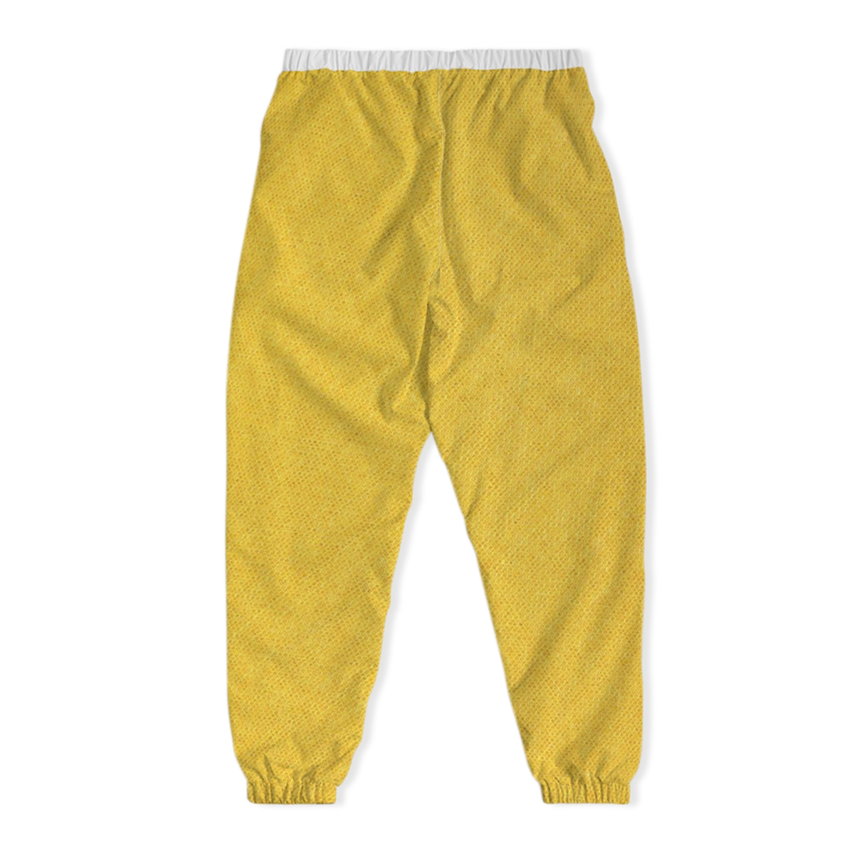 FBB YELLOW TEXT TRACK PANTS