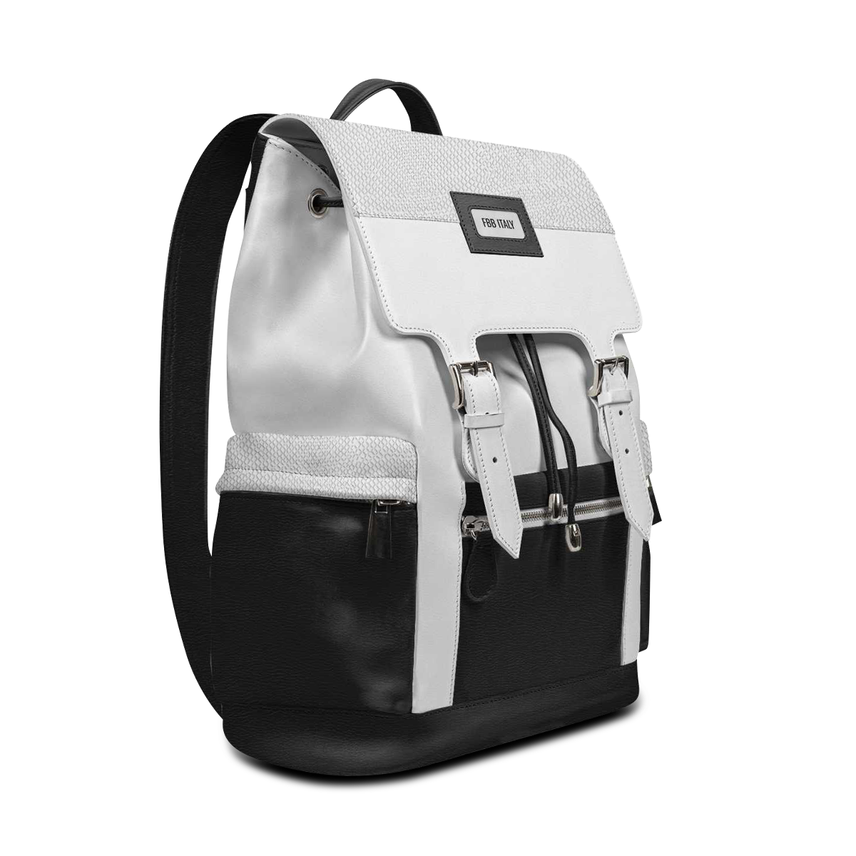 WHITE APENNINE VINTAGE LUXE BACKPACK