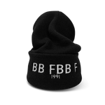 White FBB Winter Cuffed Beanie