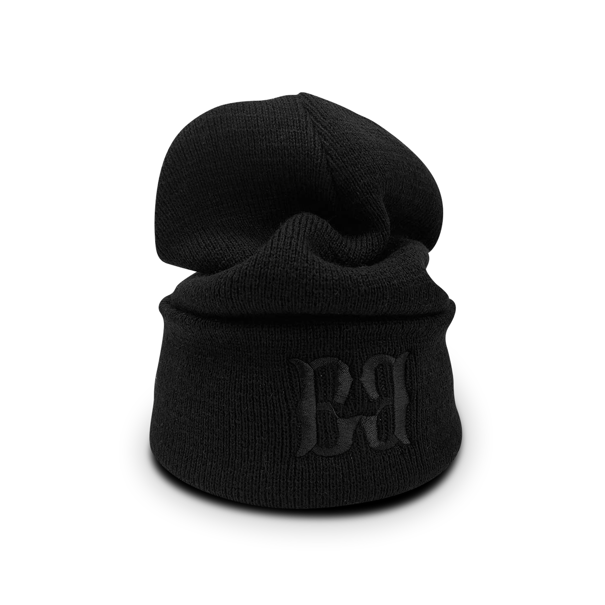 Black FBB Winter Cuffed Beanie